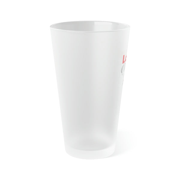 Frosted Pint Glass, 16oz