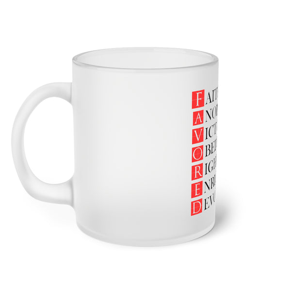 Frosted Glass Mug