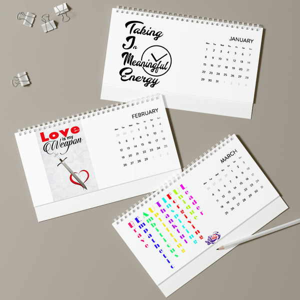 Desk Calendar (2024 grid)