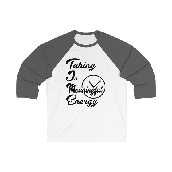 Unisex 3/4 Sleeve Baseball Tee