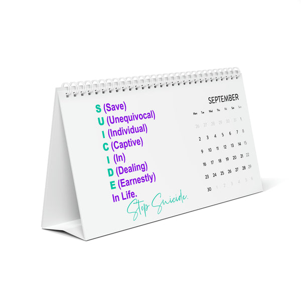 Desk Calendar (2024 grid)