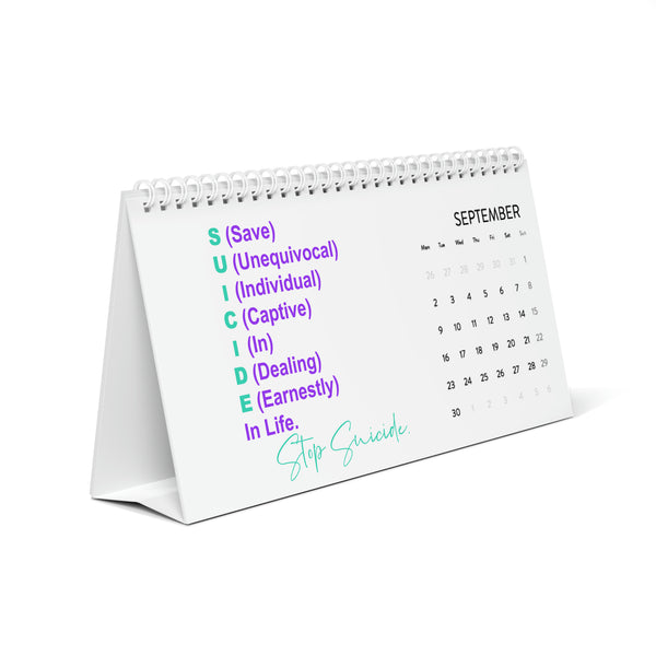 Desk Calendar (2024 grid)