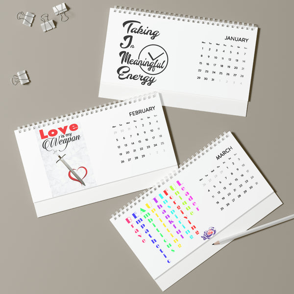 Desk Calendar (2024 grid)