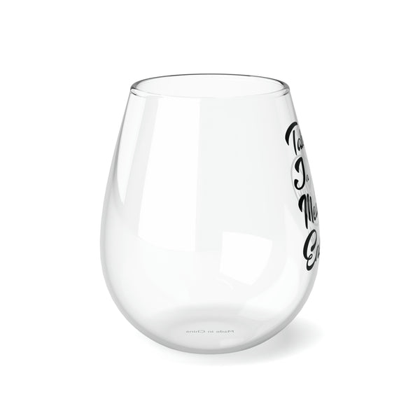 Stemless Wine Glass, 11.75oz