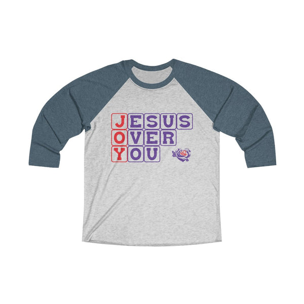 Unisex Tri-Blend 3\4 Raglan Tee