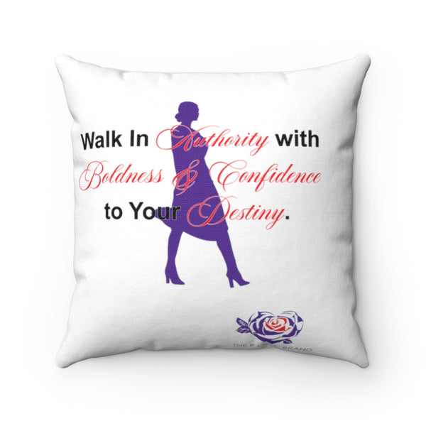 Spun Polyester Square Pillow