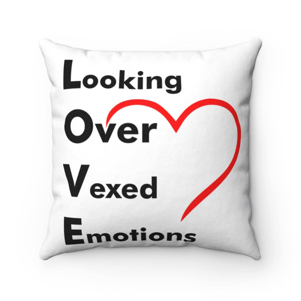 Spun Polyester Square Pillow