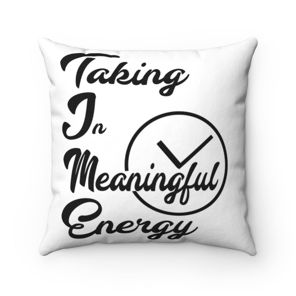 Spun Polyester Square Pillow