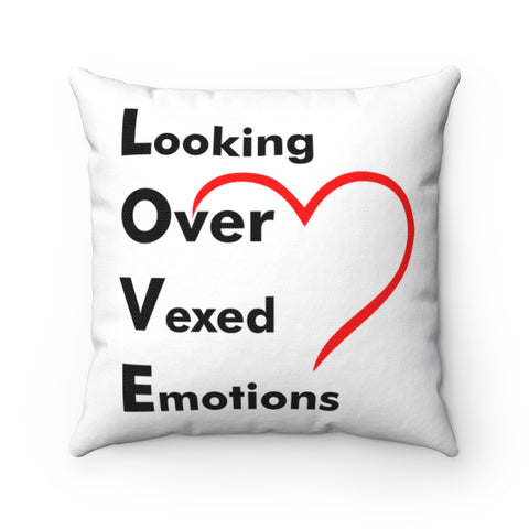 Spun Polyester Square Pillow