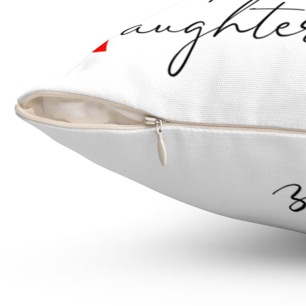 Spun Polyester Square Pillow