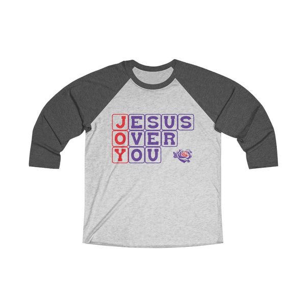 Unisex Tri-Blend 3\4 Raglan Tee