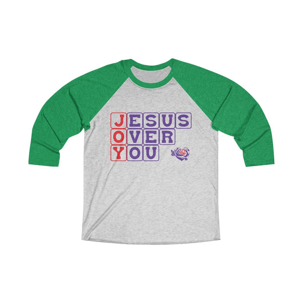 Unisex Tri-Blend 3\4 Raglan Tee