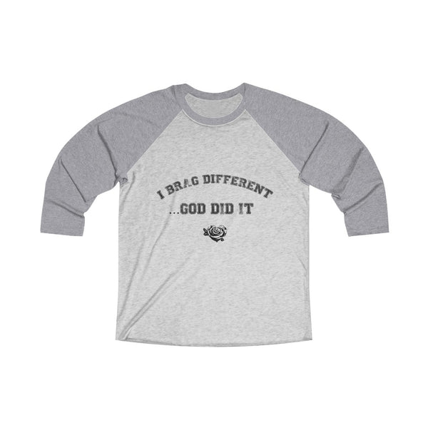 Unisex Tri-Blend 3\4 Raglan Tee