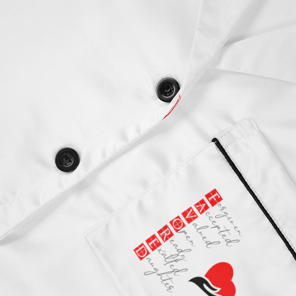 Women's Satin Pajamas (AOP)