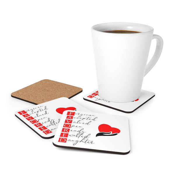 Corkwood Coaster Set