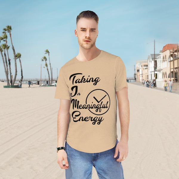 Men's Jersey Curved Hem Tee