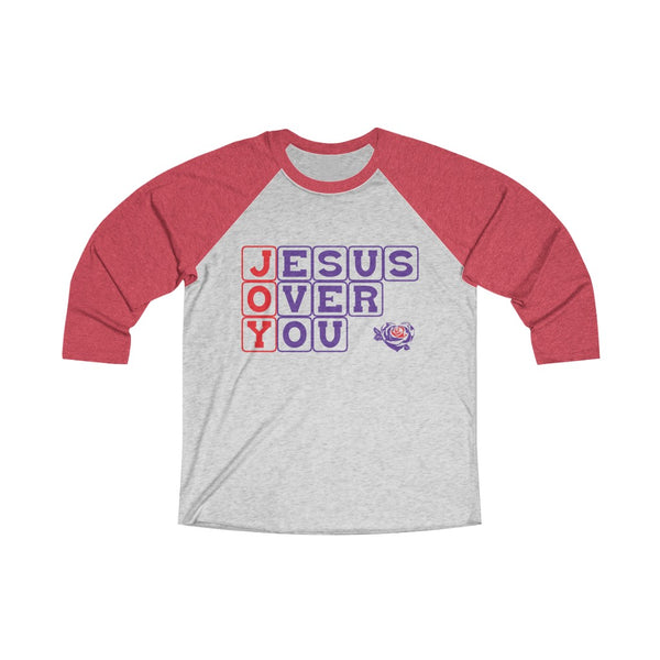 Unisex Tri-Blend 3\4 Raglan Tee