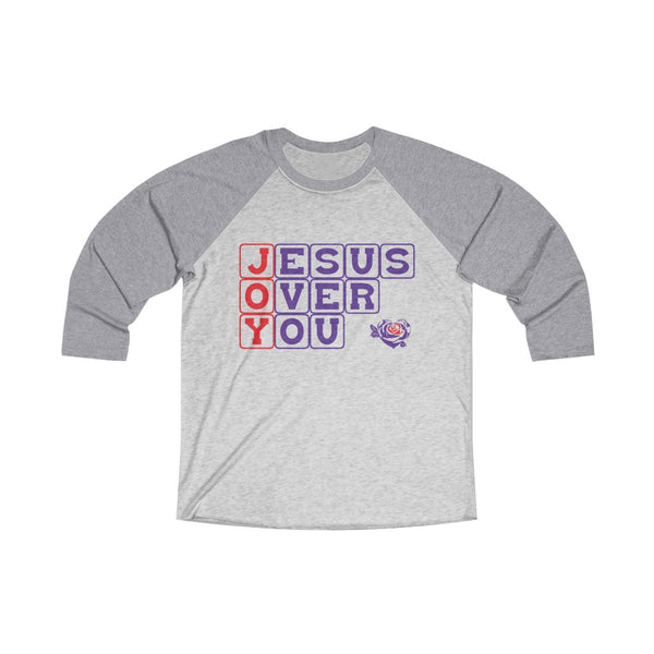 Unisex Tri-Blend 3\4 Raglan Tee