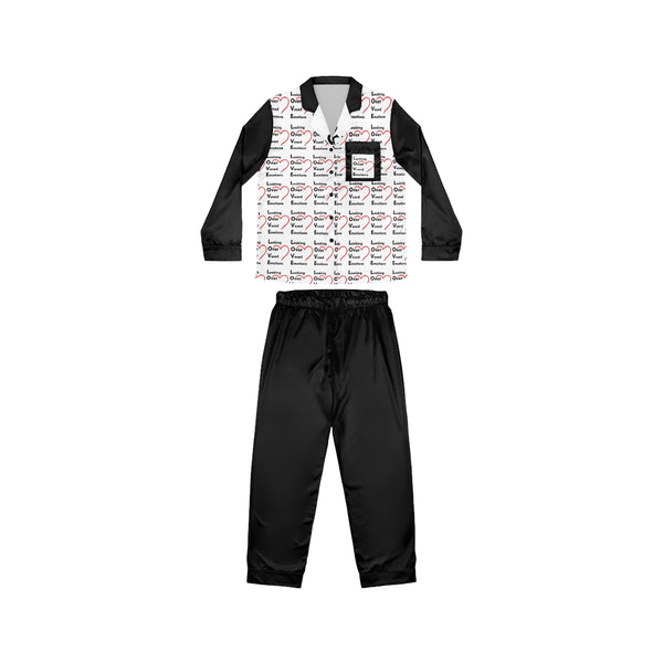 Women's Satin Pajamas (AOP)