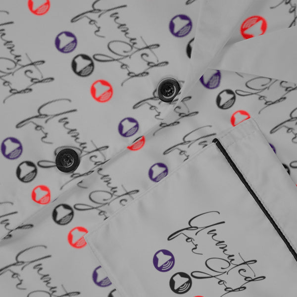 Women's Satin Pajamas (AOP)