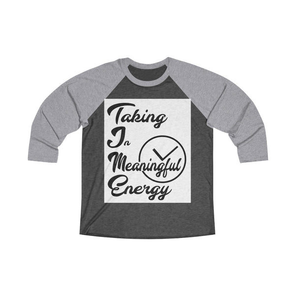 Unisex Tri-Blend 3/4 Raglan Tee
