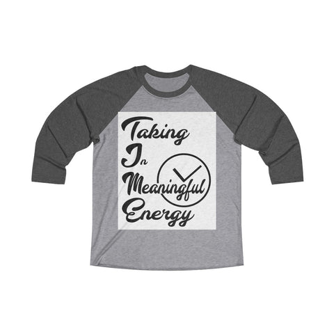 Unisex Tri-Blend 3/4 Raglan Tee