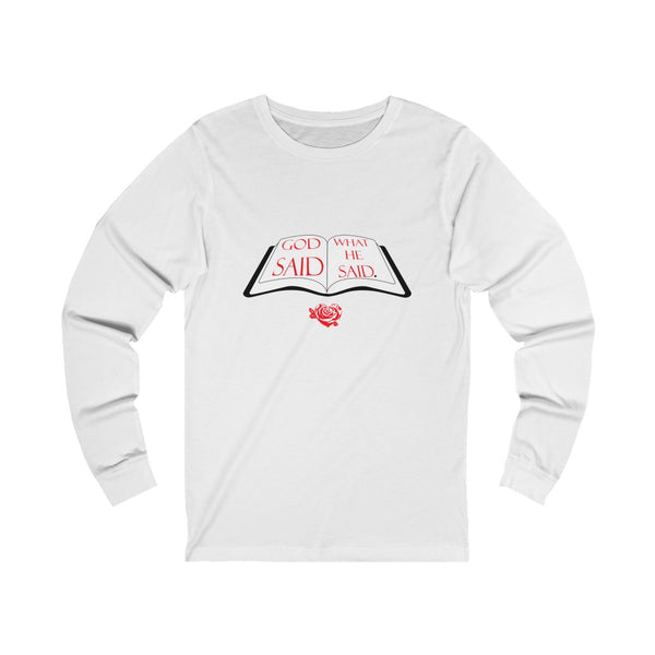 Unisex Jersey Long Sleeve Tee