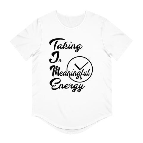 Men's Jersey Curved Hem Tee