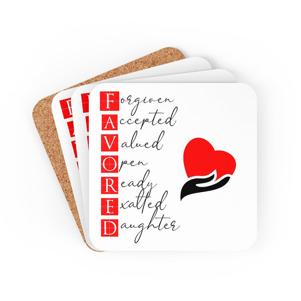 Corkwood Coaster Set