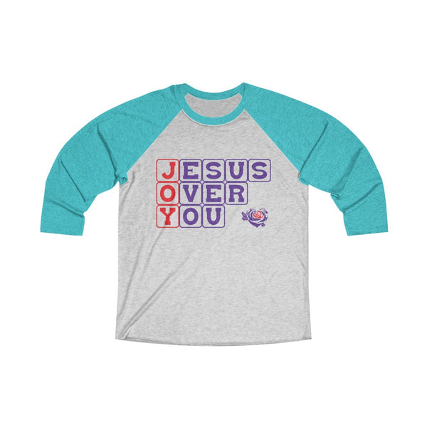 Unisex Tri-Blend 3\4 Raglan Tee