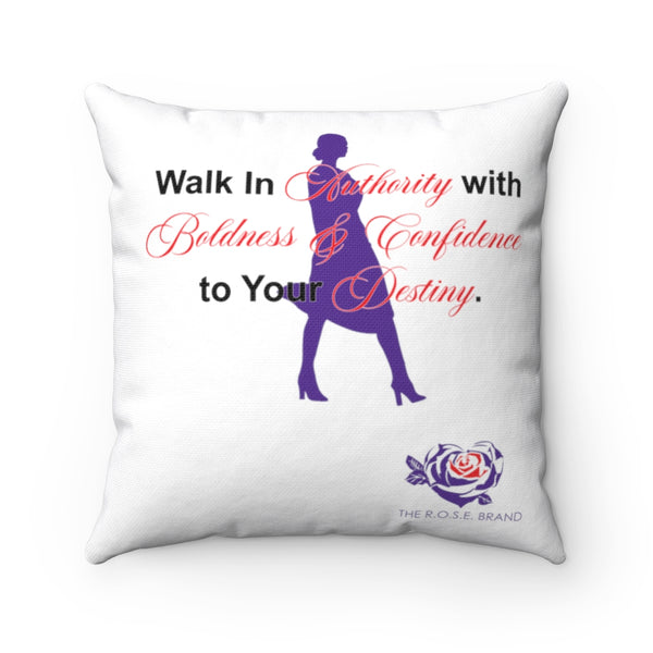 Spun Polyester Square Pillow