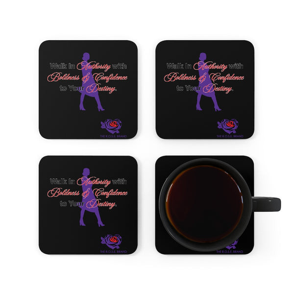 Corkwood Coaster Set