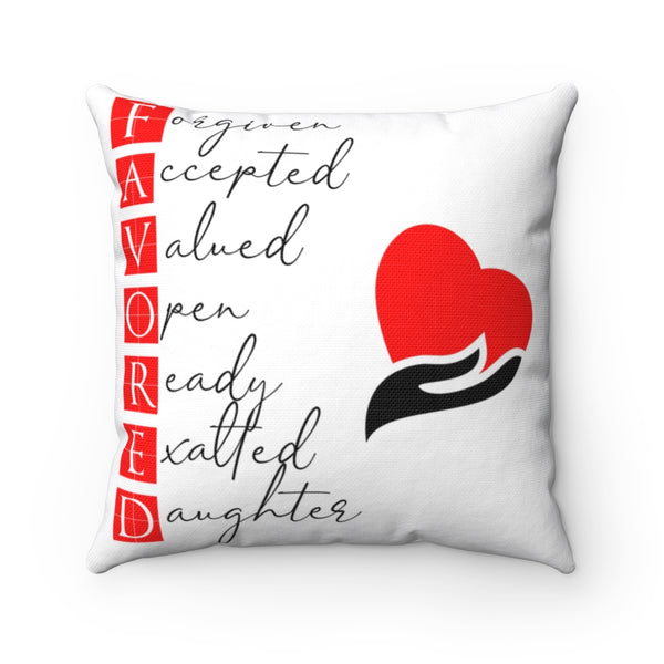 Spun Polyester Square Pillow