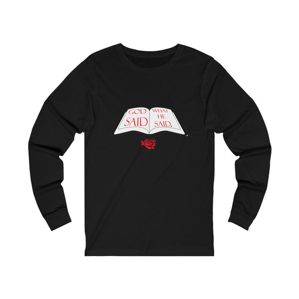 Unisex Jersey Long Sleeve Tee