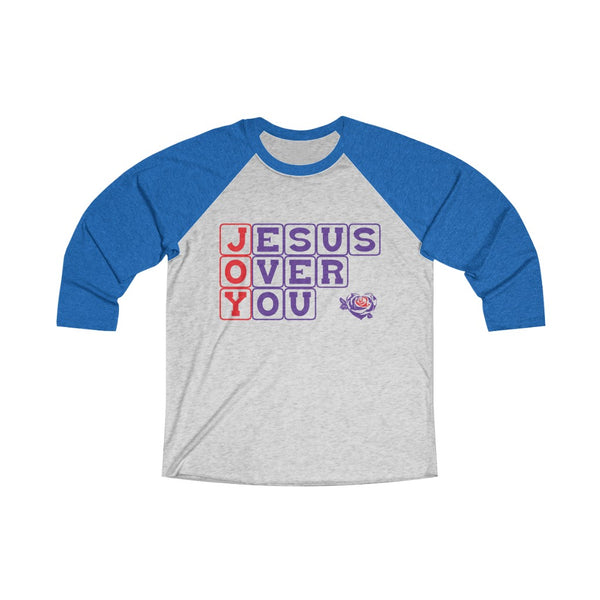 Unisex Tri-Blend 3\4 Raglan Tee