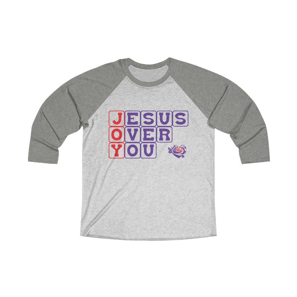 Unisex Tri-Blend 3\4 Raglan Tee