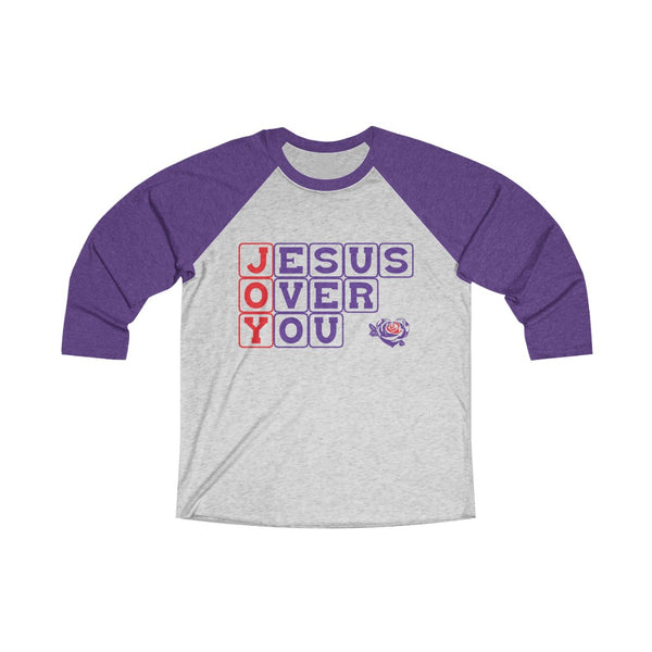 Unisex Tri-Blend 3\4 Raglan Tee