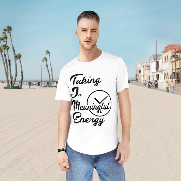 Men's Jersey Curved Hem Tee